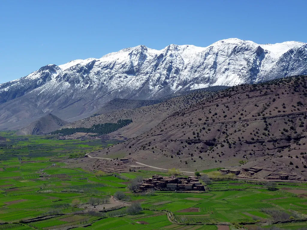 Hike in the Aït Bouguemez Valley